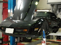 外車の修理・メンテの修理事例：コルベット C3　ブレーキ一式交換