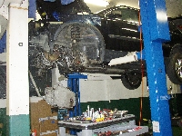 外車の修理・メンテの修理事例：A/T(GM製　4T65E) のOH（脱着含）