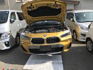 パーツ持込み・取付けの修理事例：BMW X2 持込みパーツ取付　グリル交換　川崎市高津区
