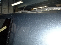 ドア・フェンダーの修理事例：左側面修理