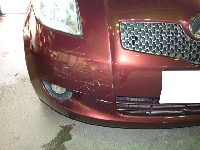 自動車保険を使った修理の修理事例：フロントバンパー交換