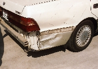 事故などの損傷時の修理事例：右リア・・クオーター鈑金