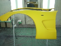 外車の修理・メンテの修理事例：コルベットC5　オールペイント　2