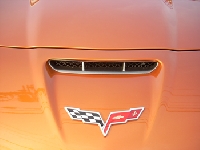 パーツ持込み・取付けの修理事例：Z06 コルベット C6 パーツカスタム塗装