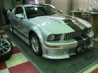 足回りパーツの修理事例：MUSTANG から GT500 ELEANOR にTRANSFO  ...