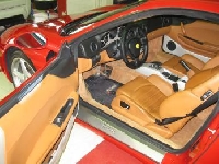 シート・内装の修理事例：Ferrari360　内装パネル　リペア