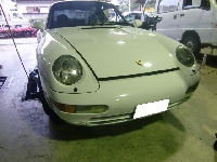 足回りパーツの修理事例：■東京三鷹発☆ ポルシェ911【持ち込み】ダウンサス交換・アライメ  ...