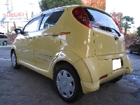 自動車保険を使った修理の修理事例：リアフェンダー鈑金・左リアドアパネル交換