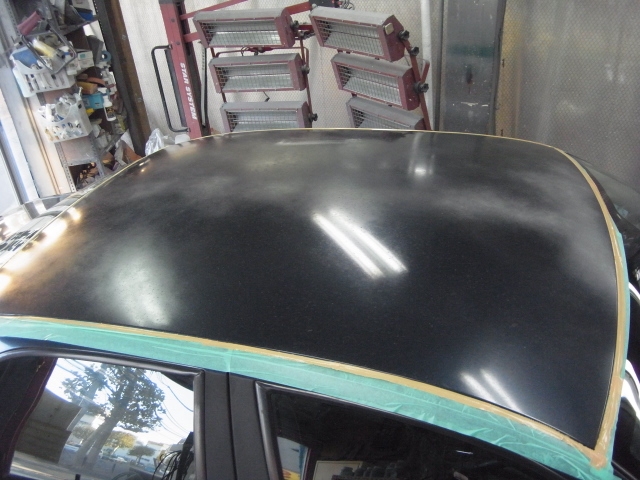 車の修理事例と修理費用 アルファロメオ 156修理内容で見る外車の修理 メンテ ルーフ塗装 No 2617車修理のリペアナビ