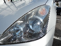 ライト・テールレンズの修理事例：ヘッドライトの黄ばみ・白濁除去・ガラスコーティング 