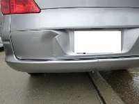 自動車保険を使った修理の修理事例：バックゲート損傷