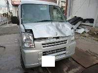 自動車保険を使った修理の修理事例：フロント部損傷
