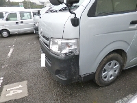 自動車保険を使った修理の修理事例：左フロント部損傷