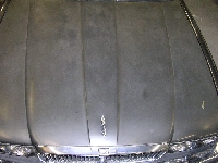 外車の修理・メンテの修理事例：再塗装　（剥離処理）