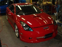 エアロパーツの修理事例：大人気！ZEN改PERFORMANCE　GULL-DOOR　KIT