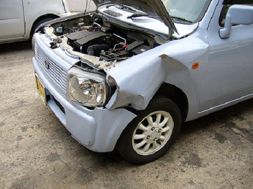 車の修理事例と修理費用 スズキ ラパン修理内容で見る自動車保険を使った修理 フロントセクションの修理及び足回り修理 No 455車修理のリペアナビ