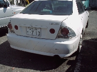 自動車保険を使った修理の修理事例：リヤ部　追突事故
