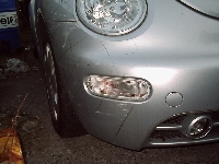 自動車保険を使った修理の修理事例：フロント部　事故