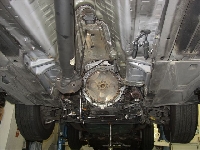 エンジン・ミッション周りの修理事例：AT(5HP30 ZF製）のリビルト(脱着含）