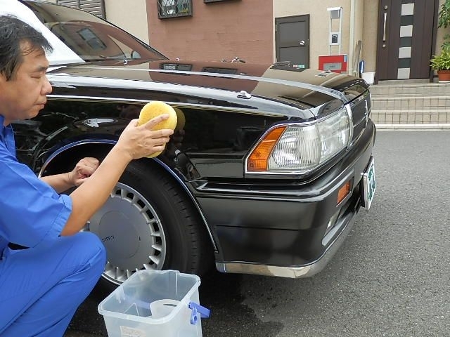 25年以上前の車でこの艶！～驚きのボディーコーティング～の写真1